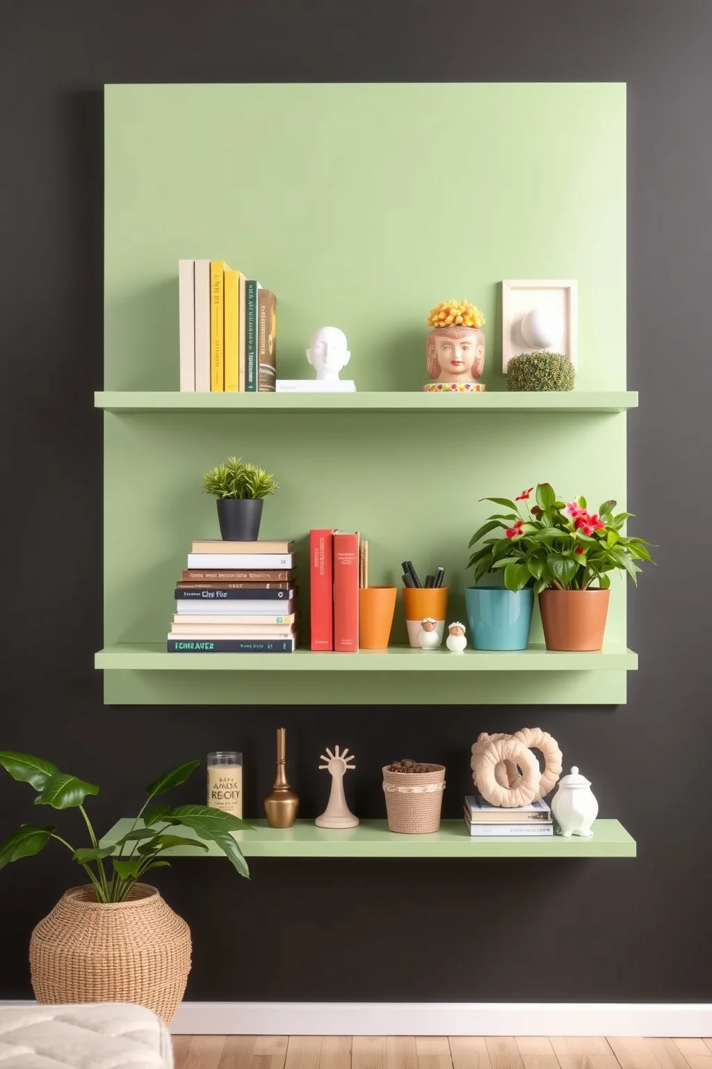 11. Green Shelving
