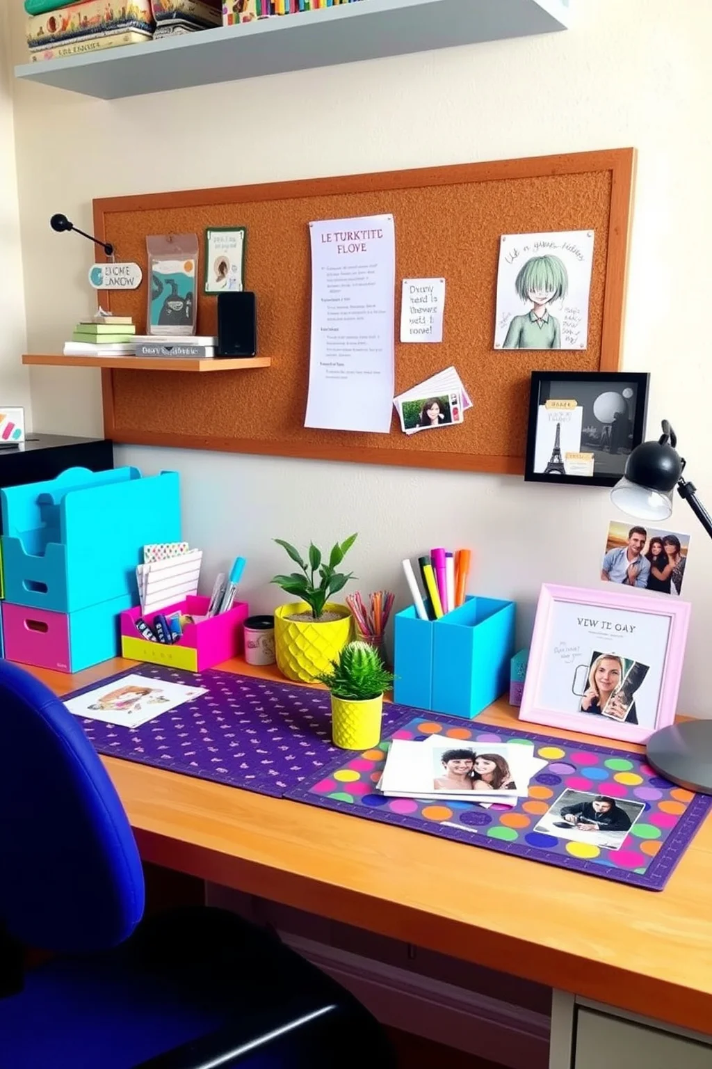 12. Creative Desk Space