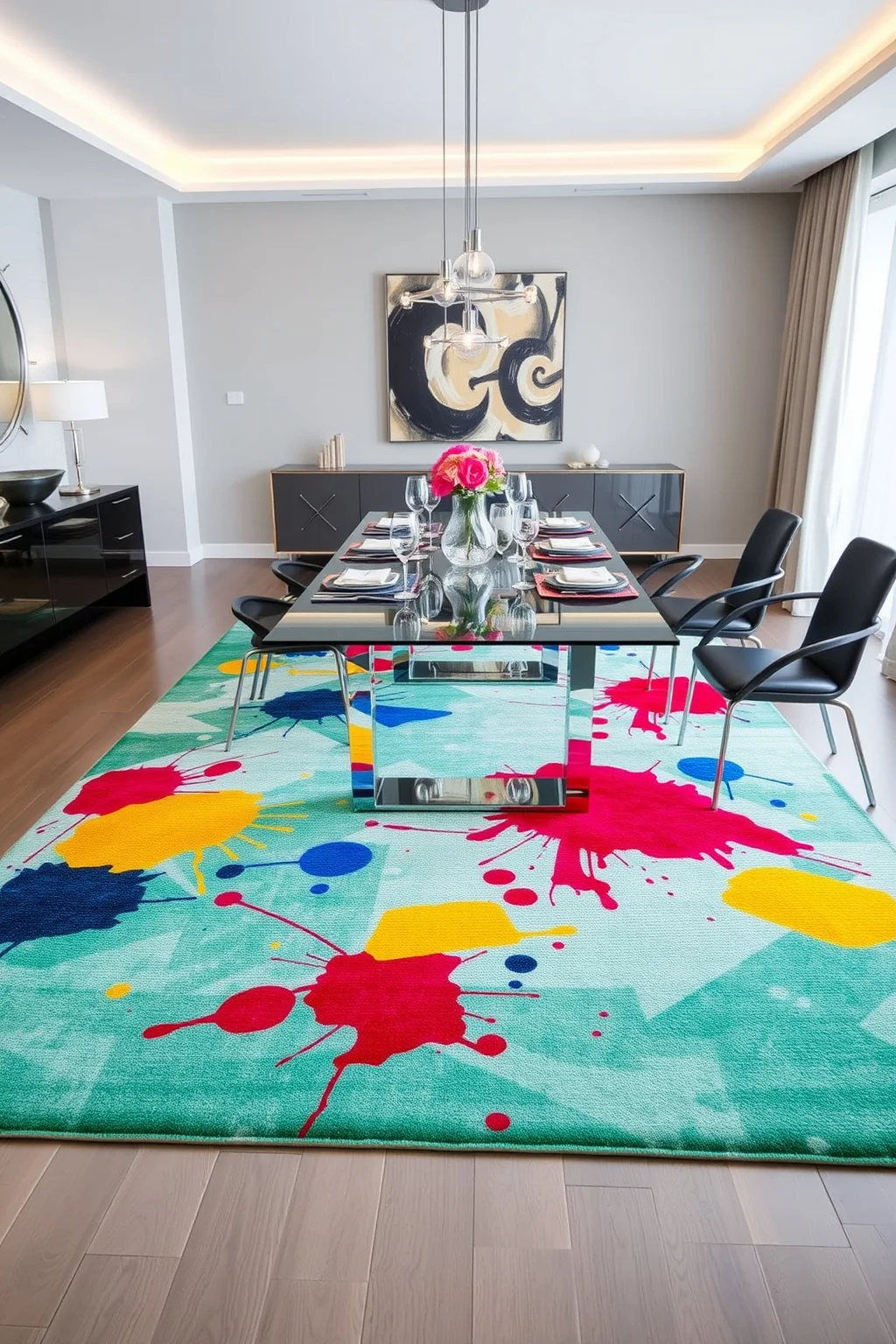 12. Modern Abstract Rugs