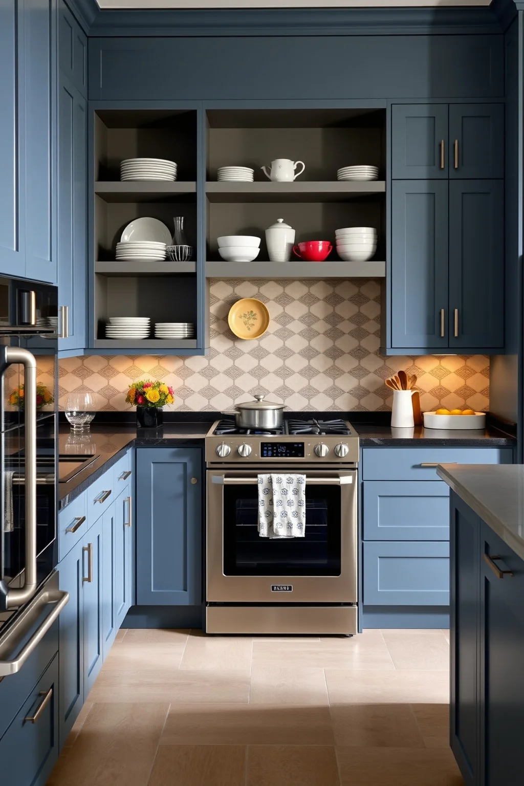 12. Slate Blue for a Modern Touch