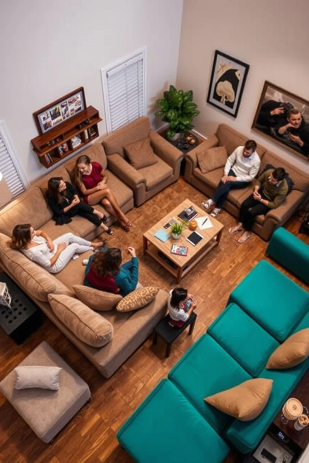 13. Comfortable Seating Arrangements