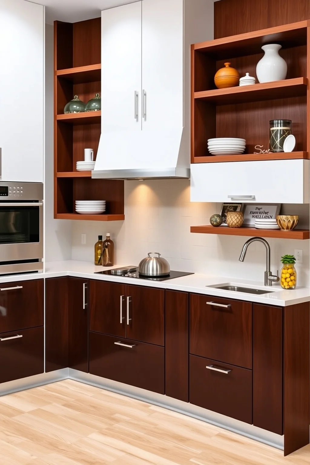 13. Two-Tone Cabinets
