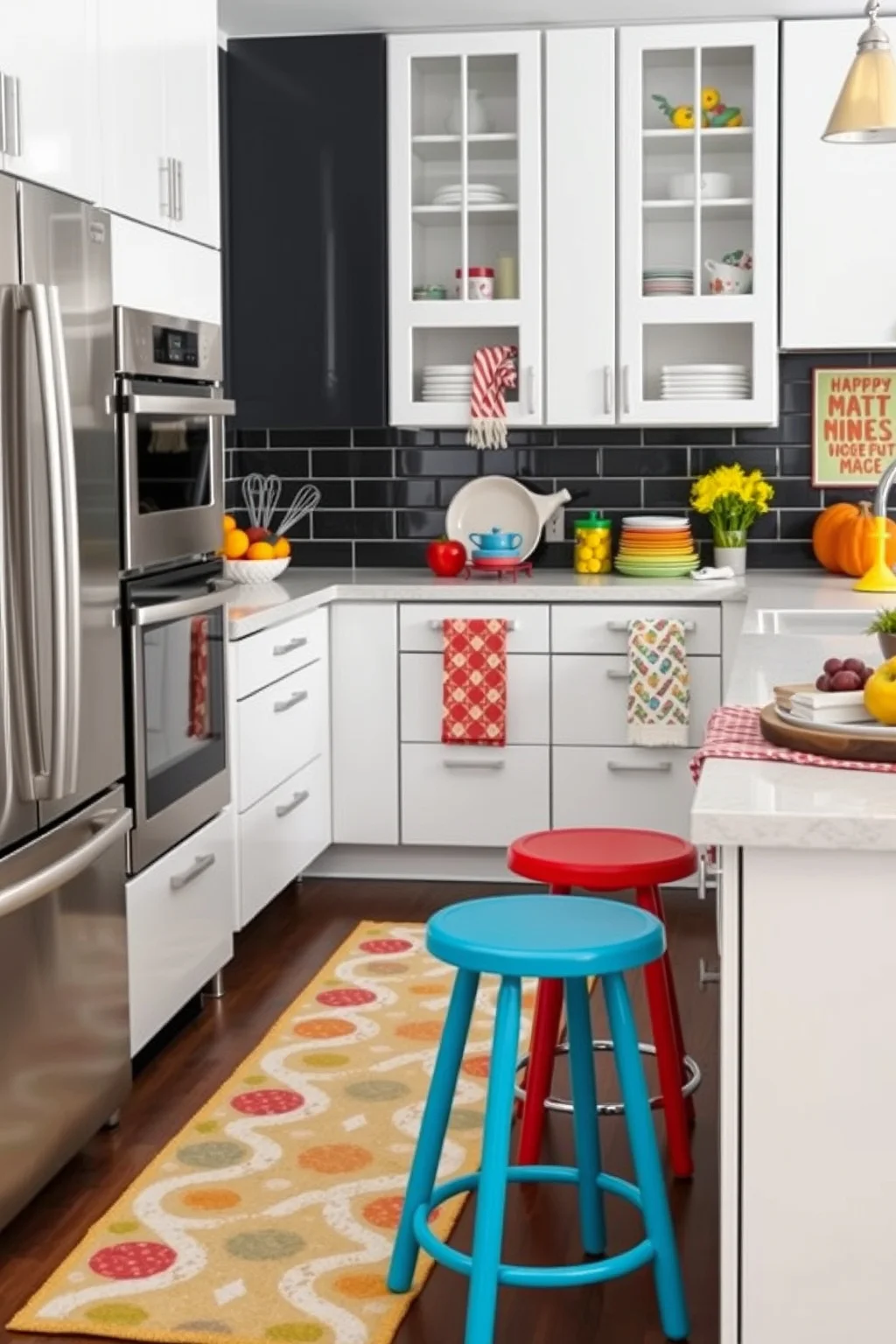 14. Colorful Accents
