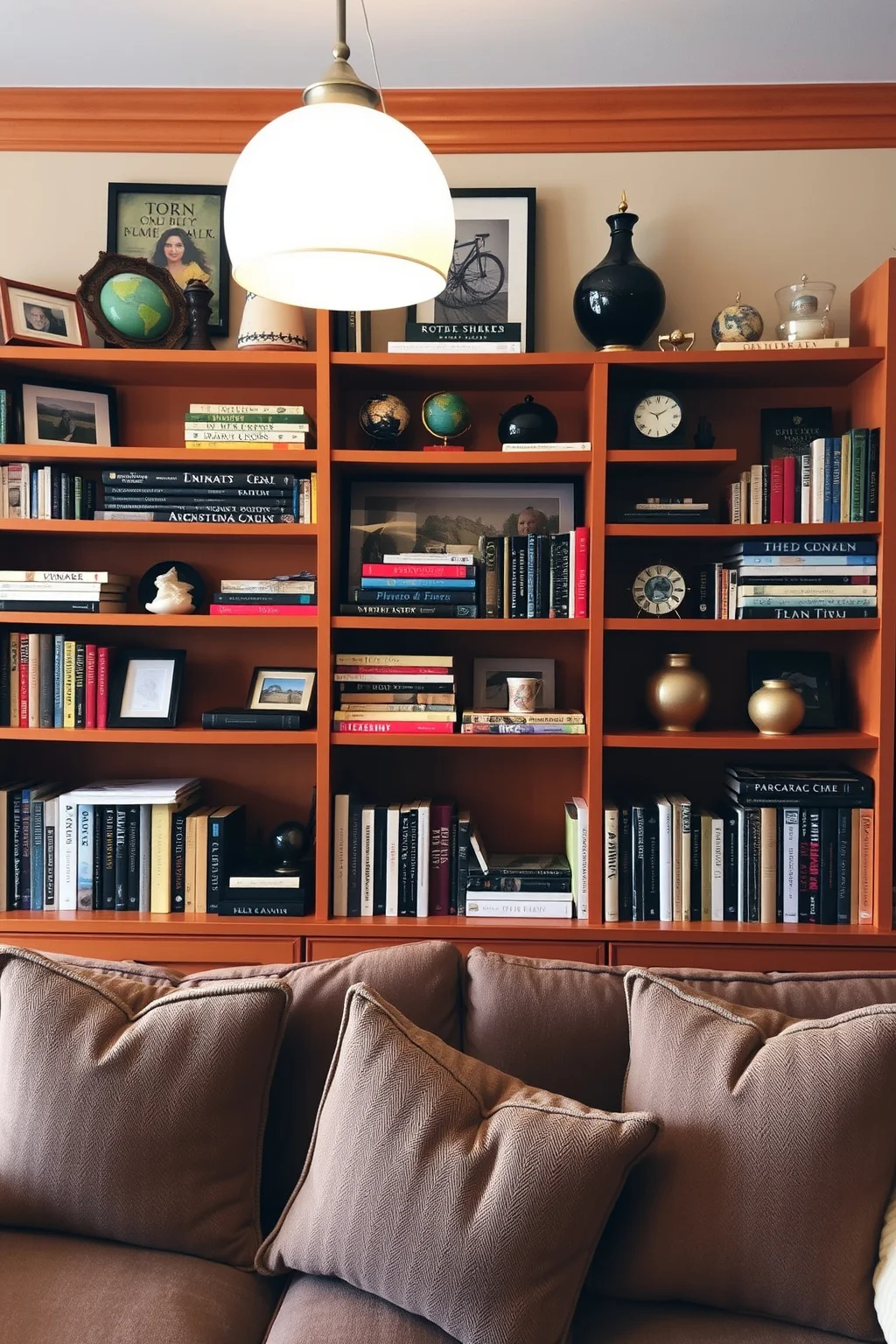 14. Decorative Bookshelves