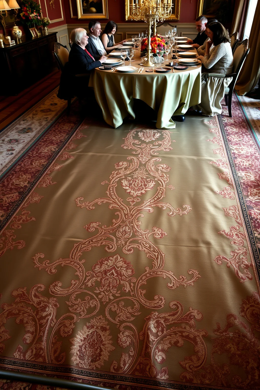 14. Elegant Silk Rugs