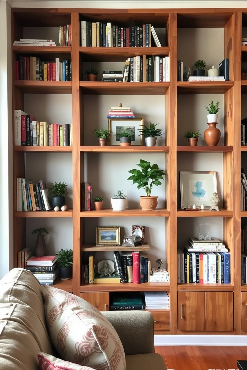 14. Open Shelving