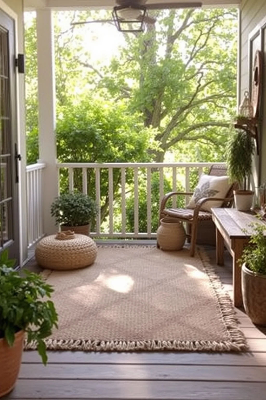 14. Outdoor Rugs for Added Comfort