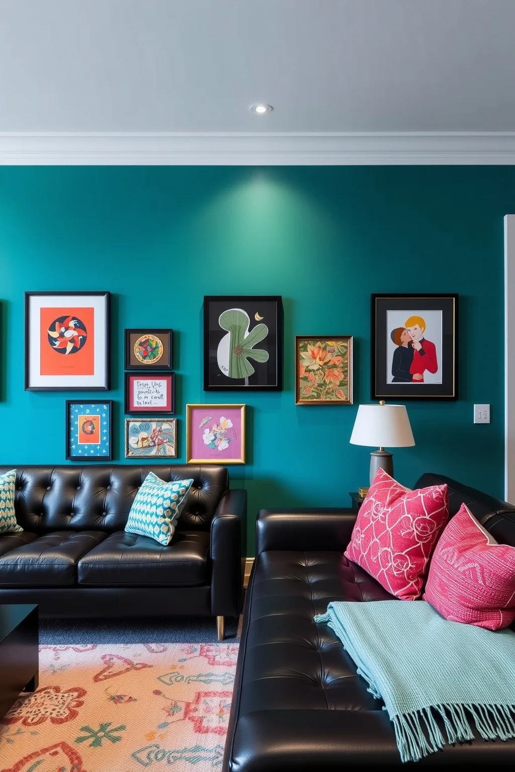 14. Use a Bold Accent Wall