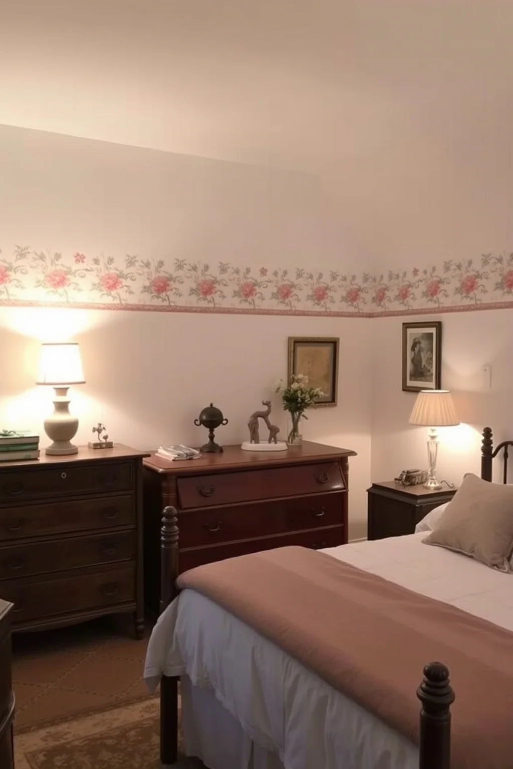 14. Vintage Wallpaper Borders