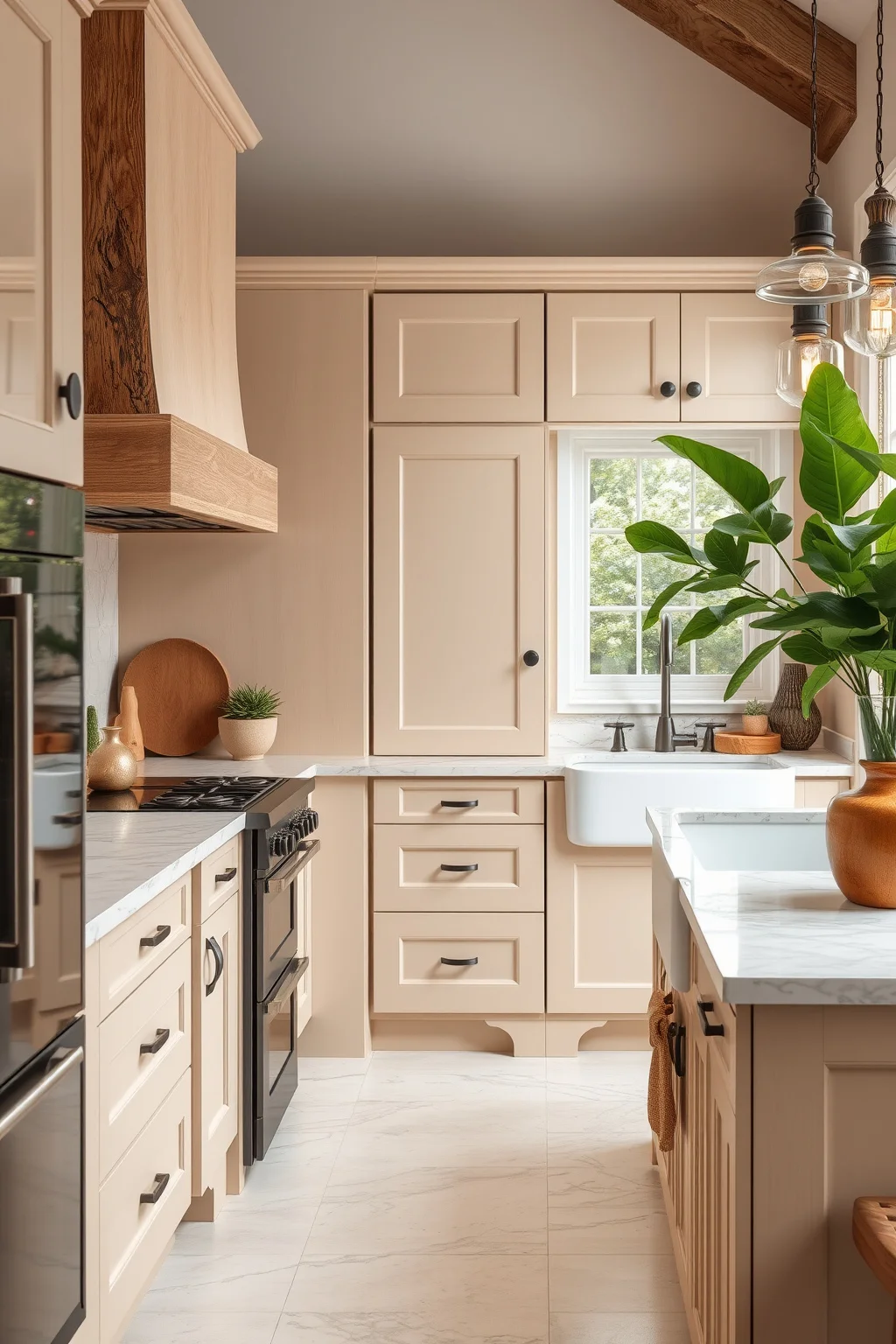 15 Beige Kitchen Cabinet Ideas for a Warm Elegant Space