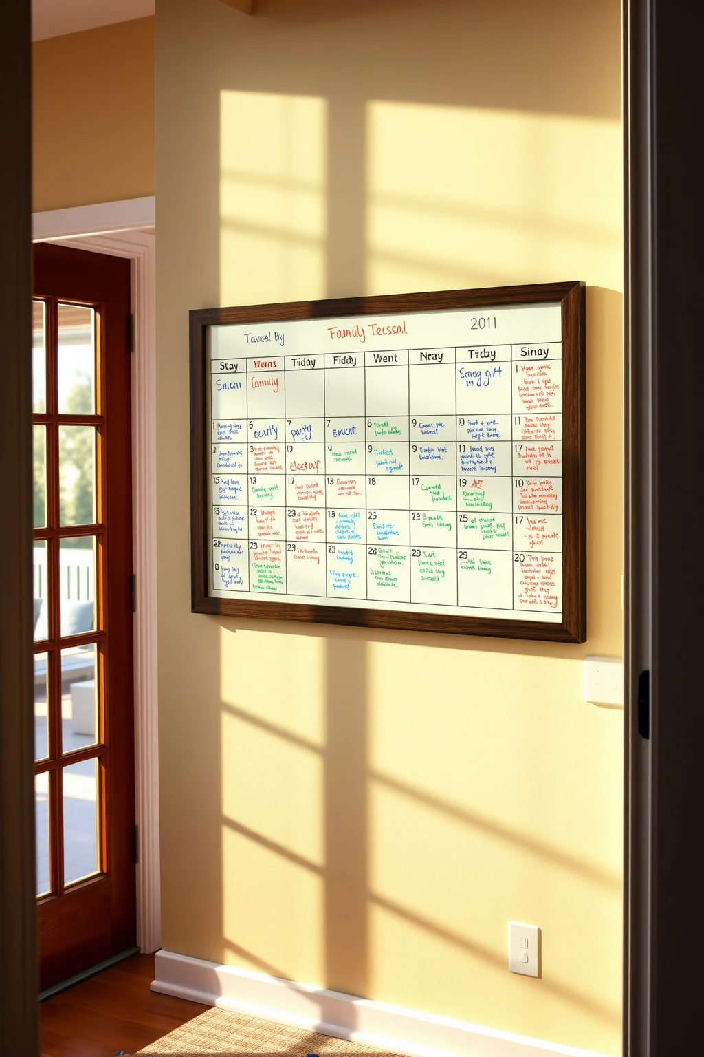 15. Customizable Wall Calendar