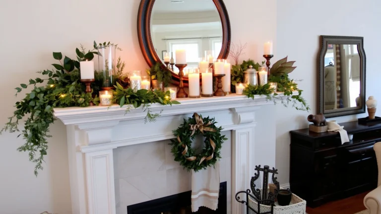 15 Fireplace Mantel Decor Ideas That Look Beautiful Year-Round