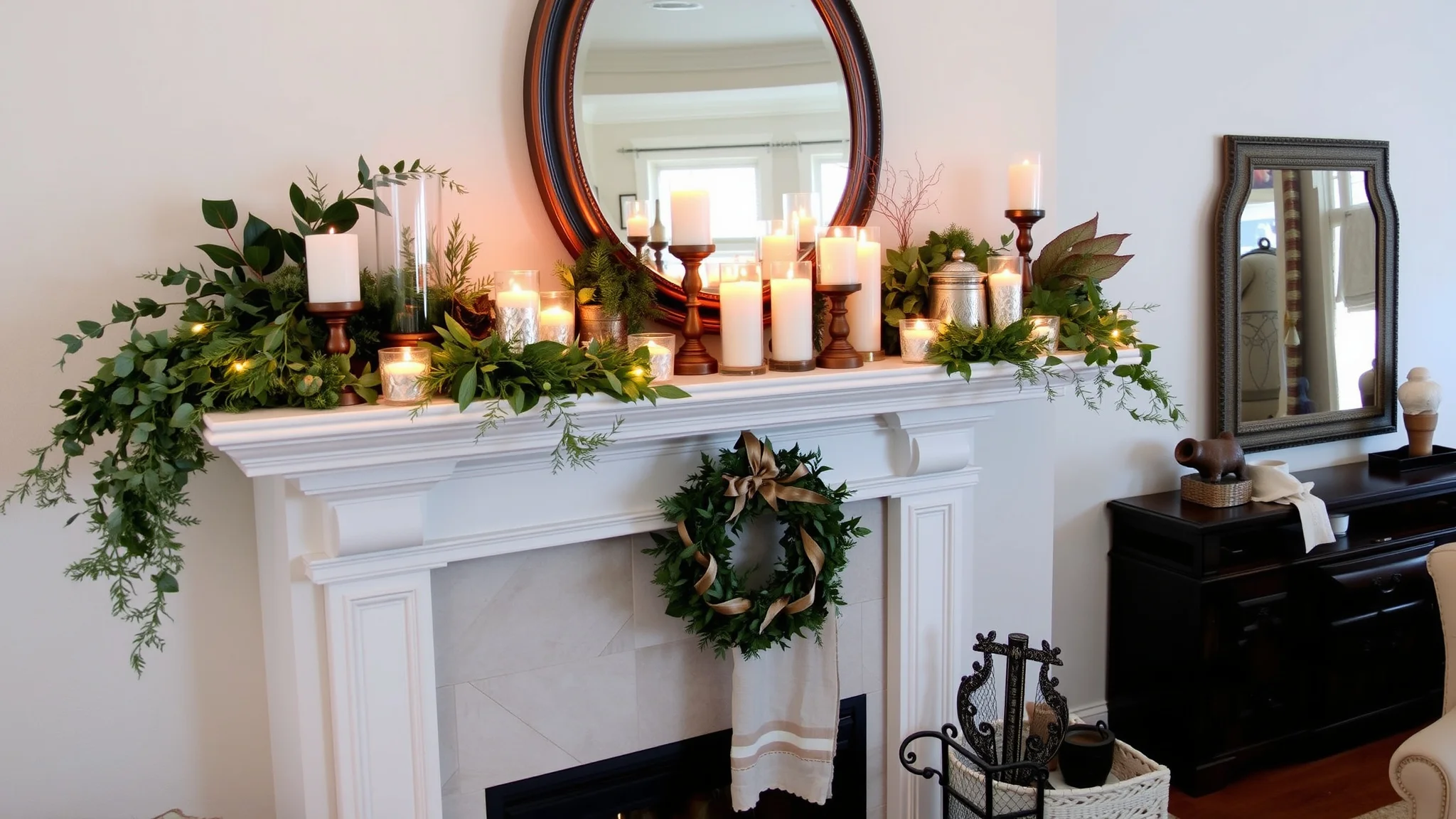 15 Fireplace Mantel Decor Ideas That Look Beautiful Year-Round