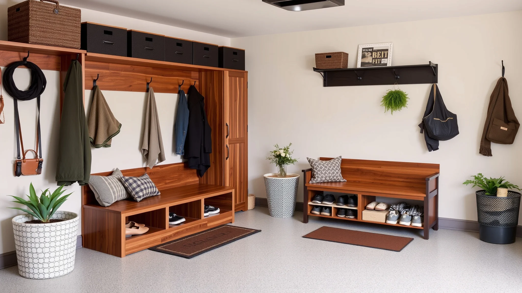 15 Garage Mudroom Ideas for a Tidy Organized Home