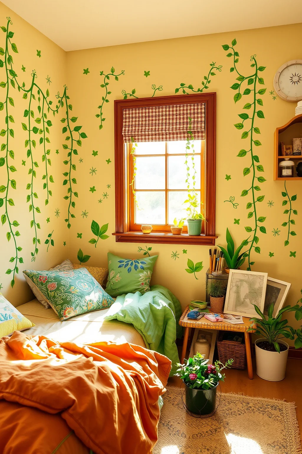 15. Green Wall Decals