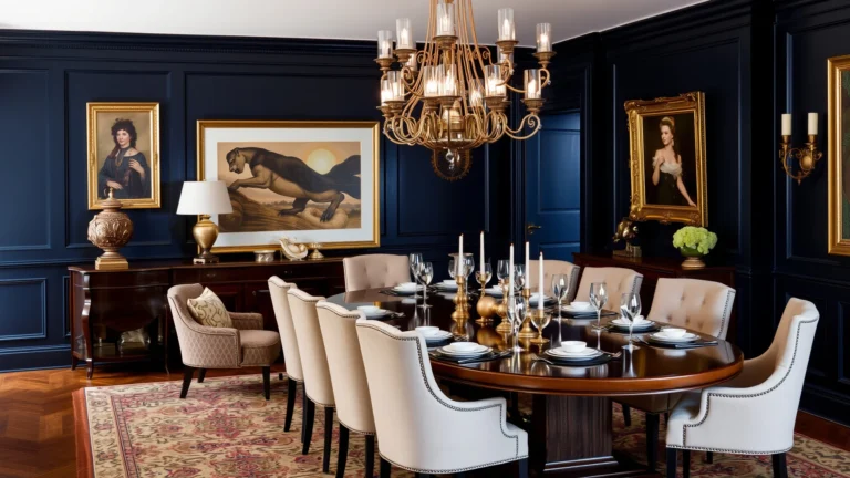 15 Navy Dining Room Ideas That Feel Rich and Sophisticated
