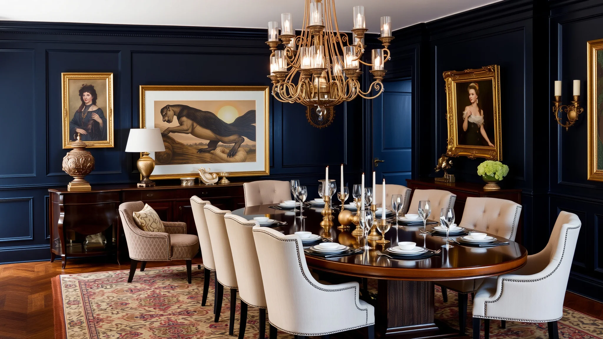 15 Navy Dining Room Ideas That Feel Rich and Sophisticated