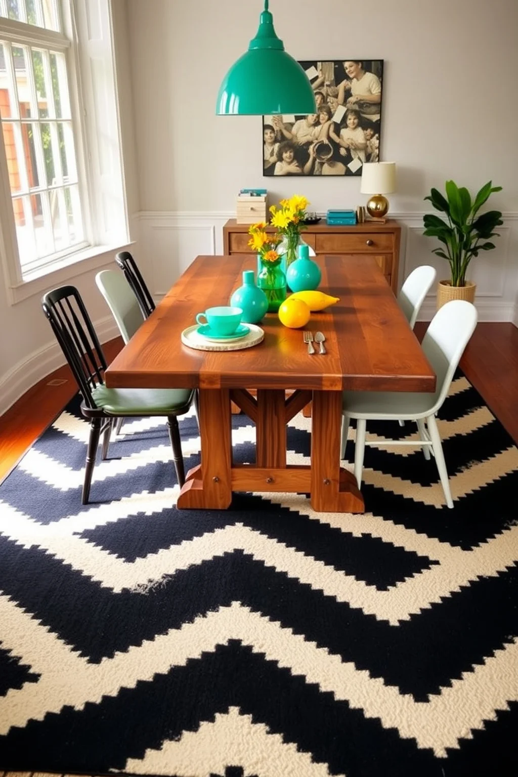 2. Bold Geometric Patterns