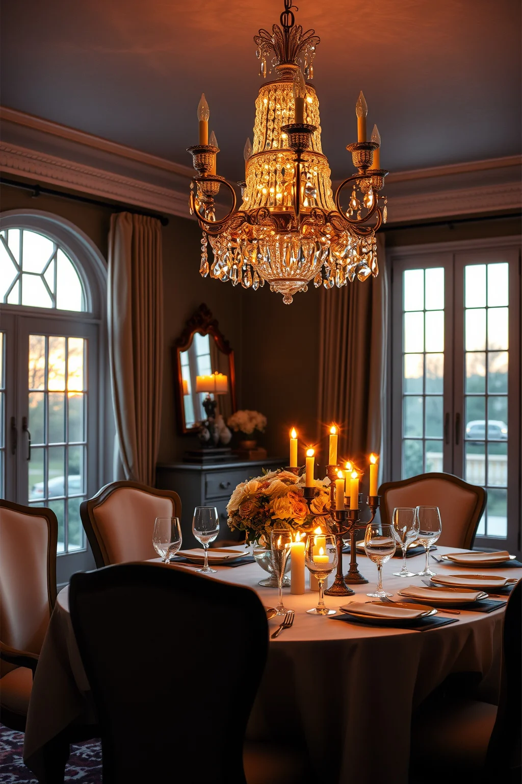 2. Elegant Chandelier