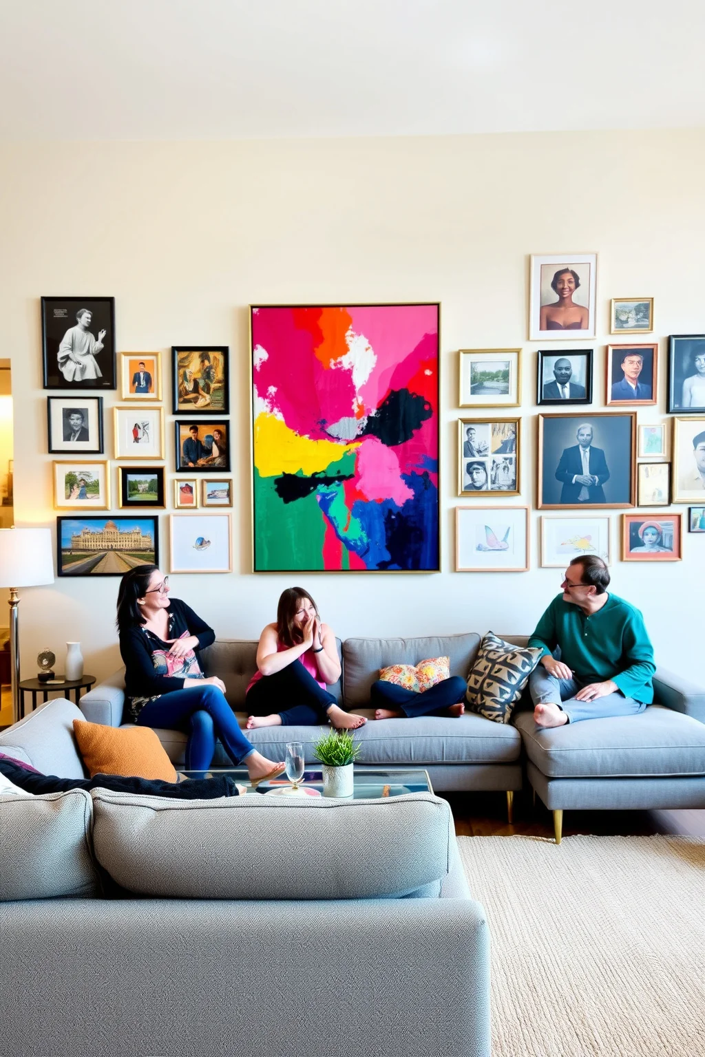 3. Bold Art Pieces