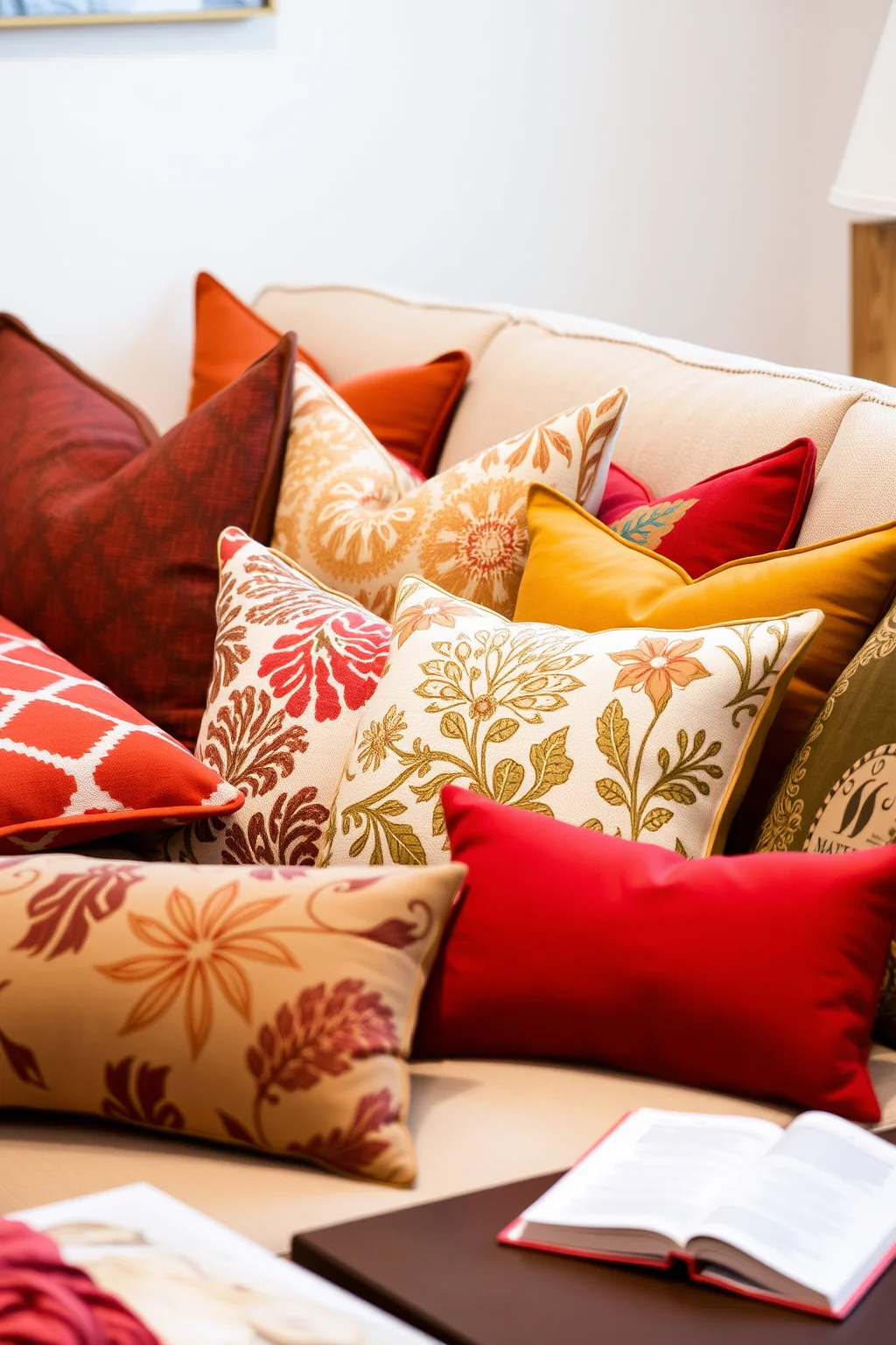3. Cozy Throw Pillows