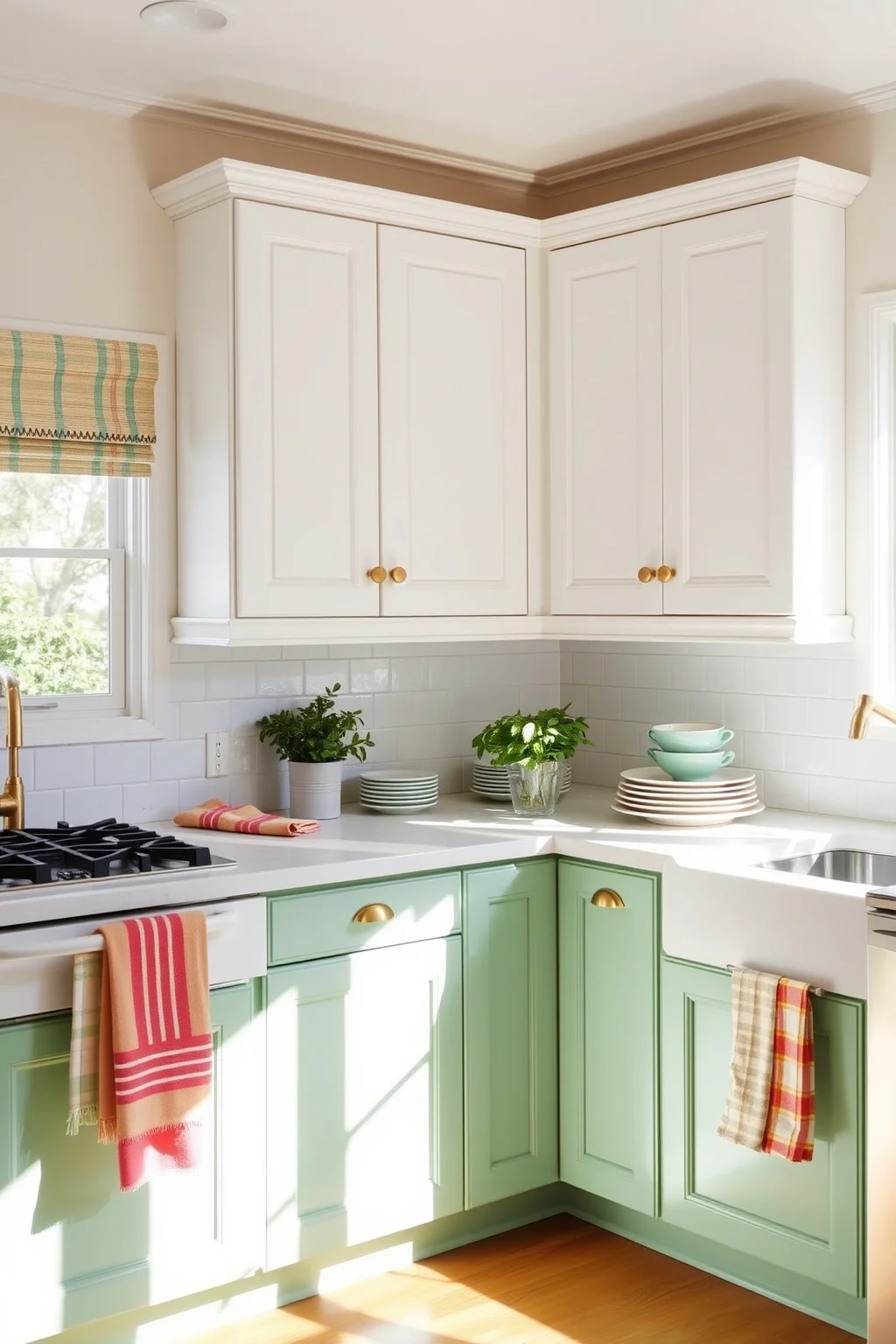 3. Mint Green Accents