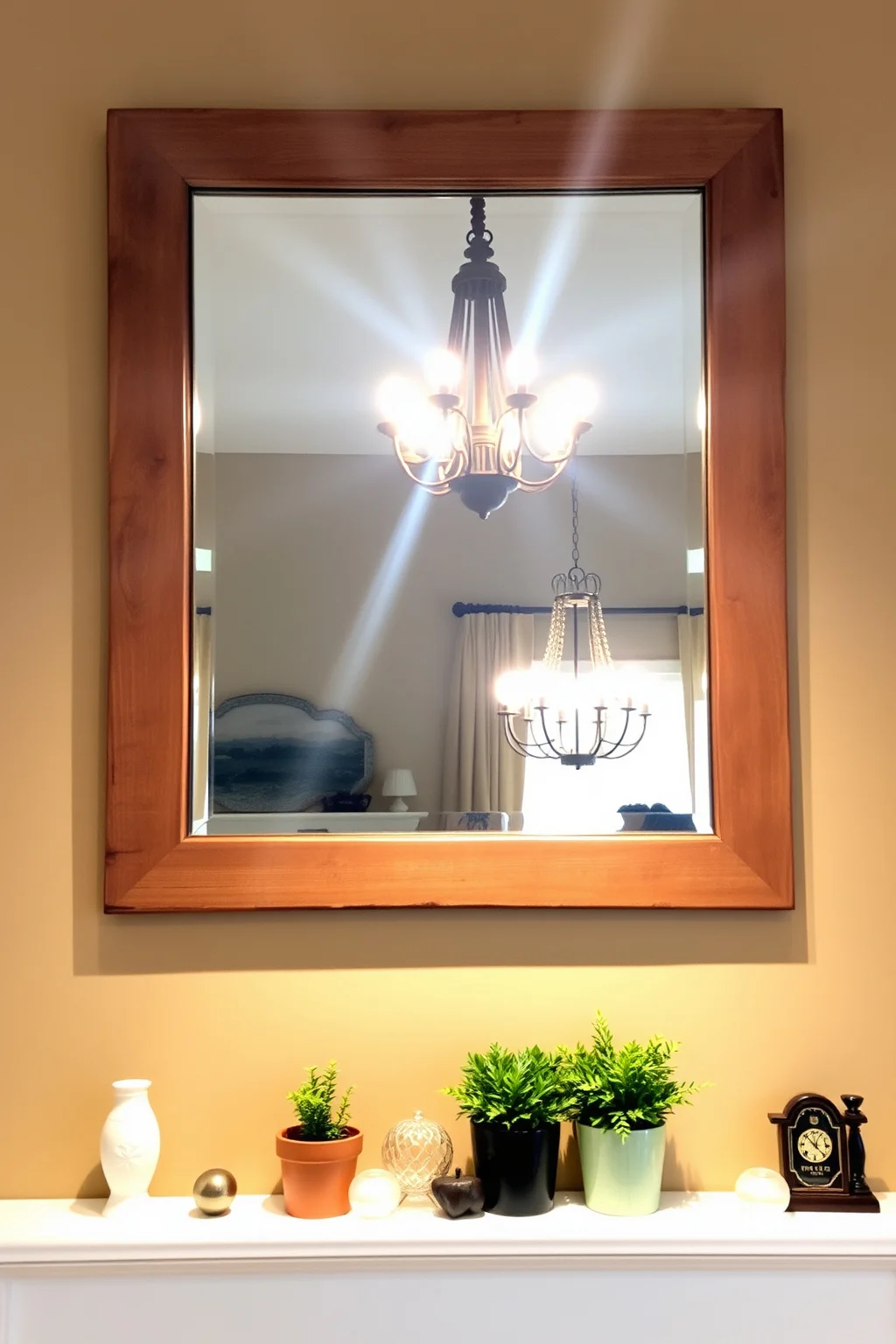 4. A Rustic Mirror