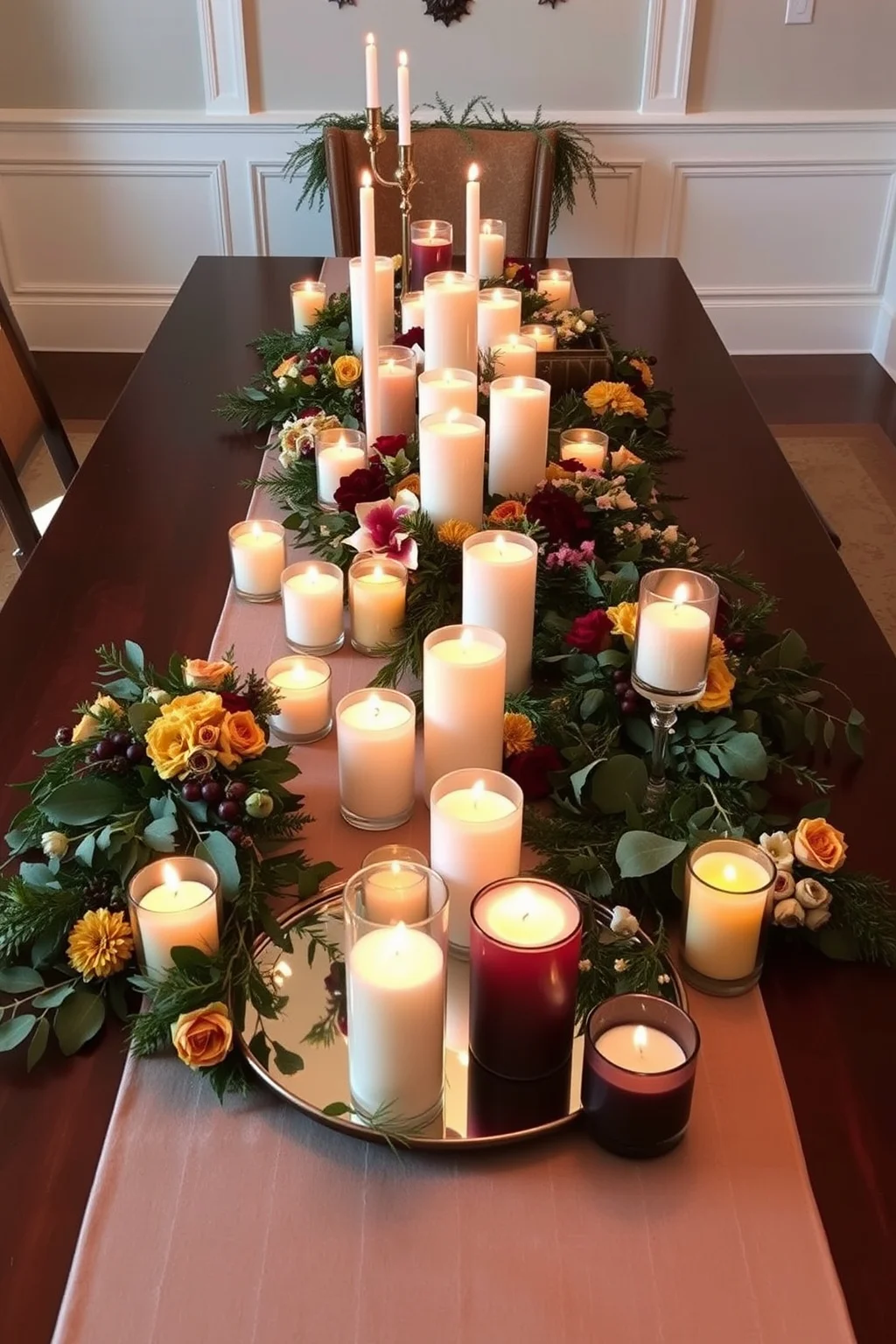 4. Centerpiece Candle Display
