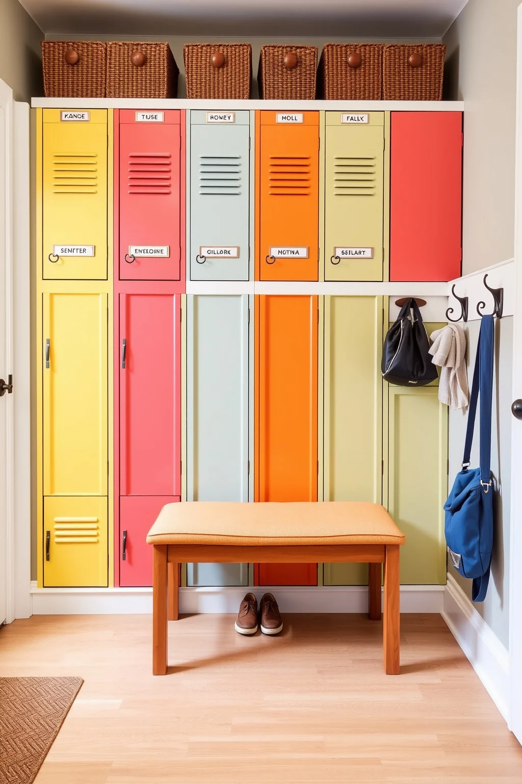 4. Mudroom Lockers