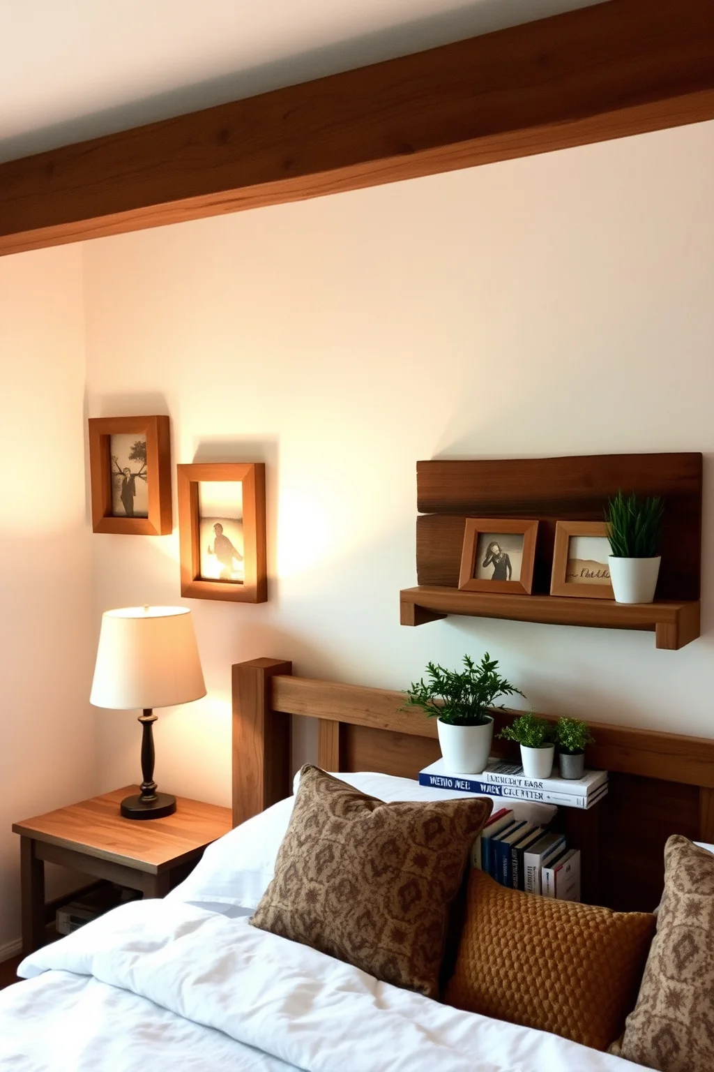 4. Rustic Wood Accents