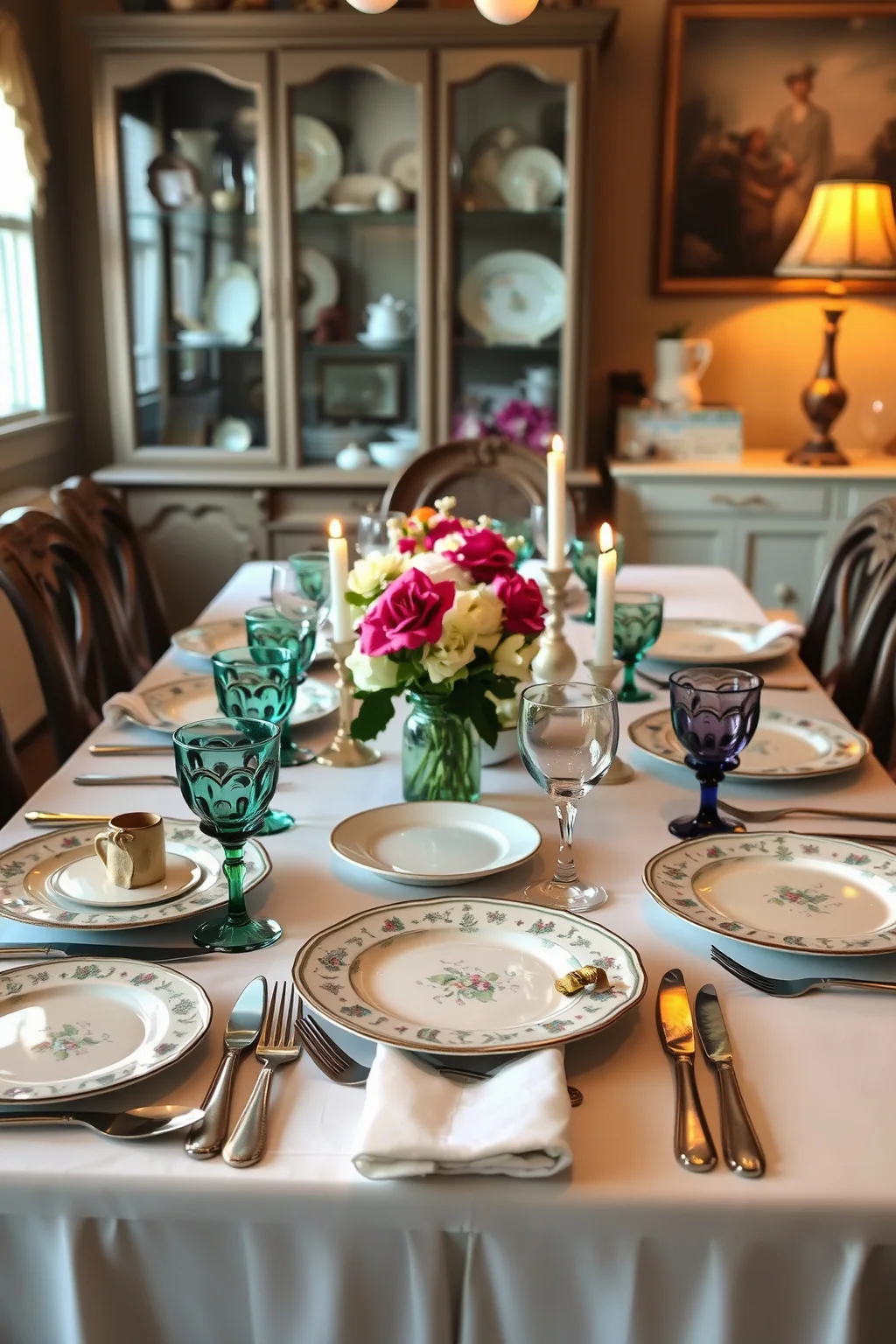 4. Vintage Tableware