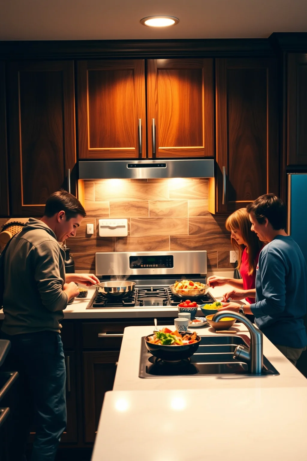 4. Walnut Cabinets