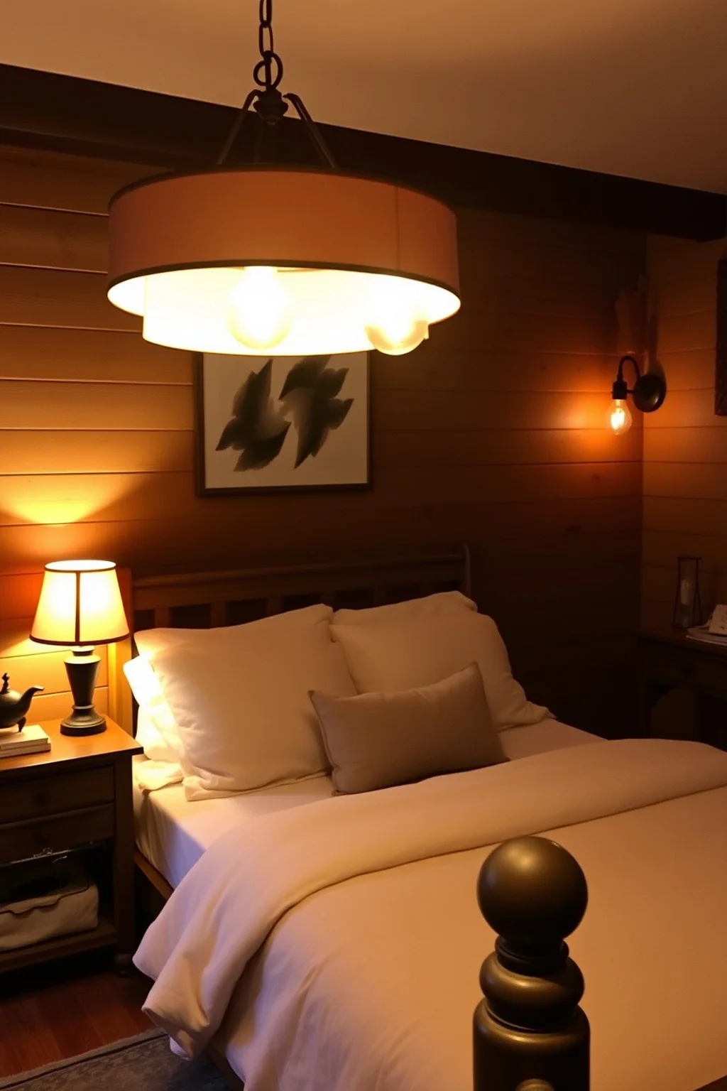 4. Warm Lighting Fixtures