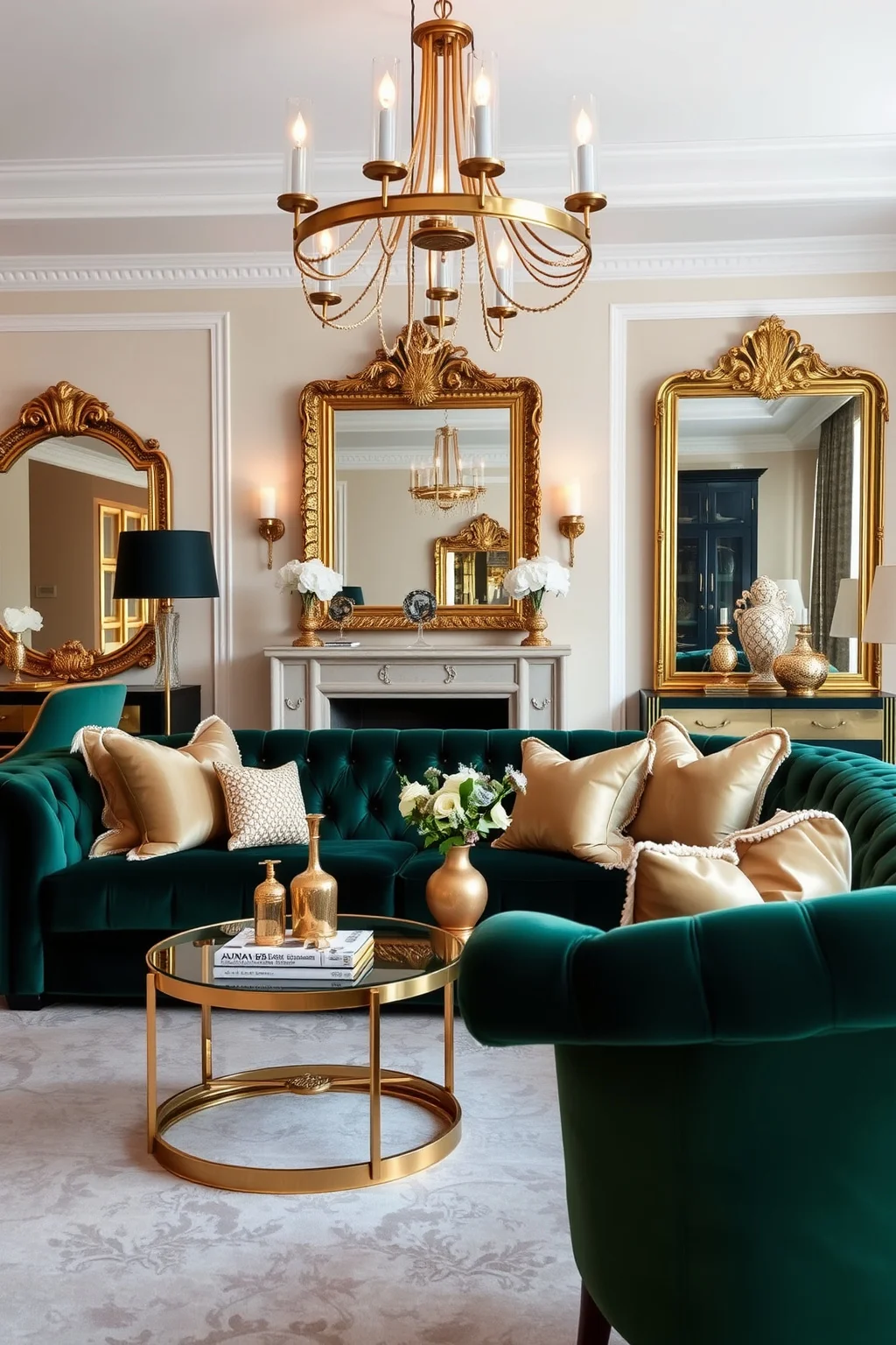 5. Elegant Touch with Gold Accents