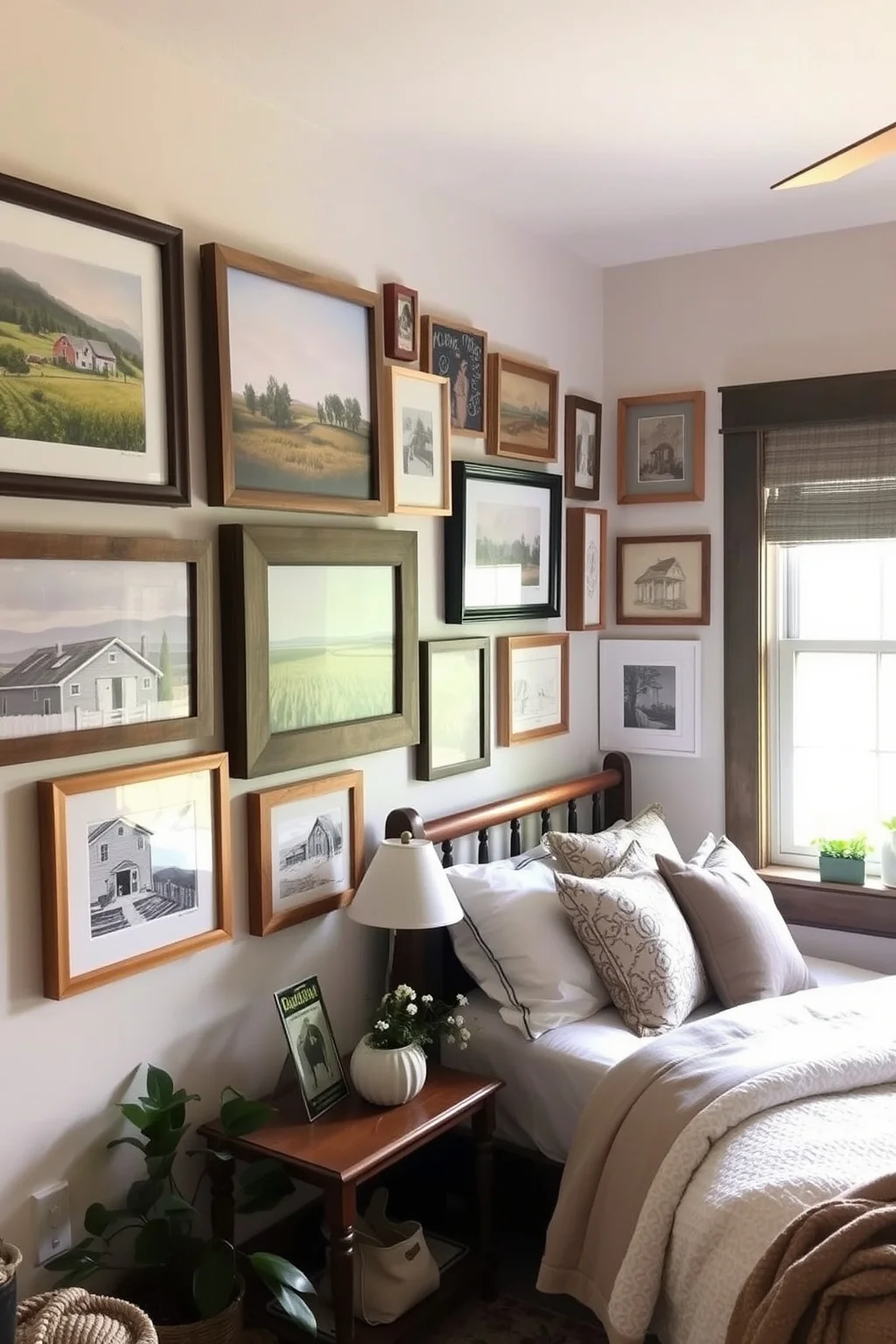 5. Farmhouse-Style Artwork