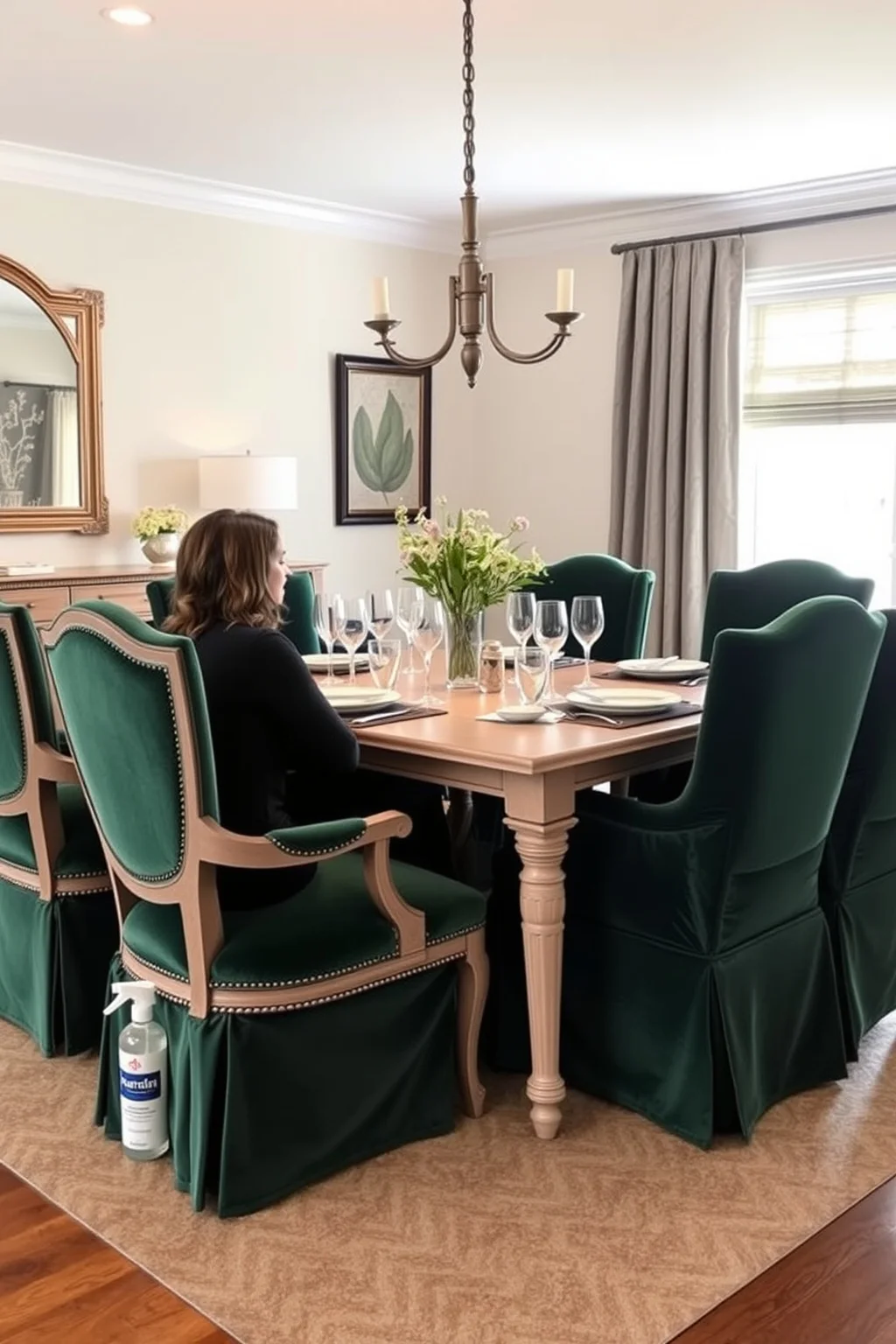 5. Green Dining Chairs