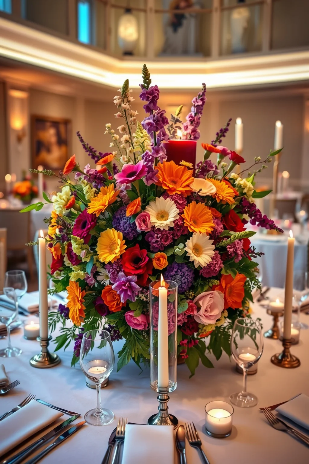 6. Artistic Centerpieces