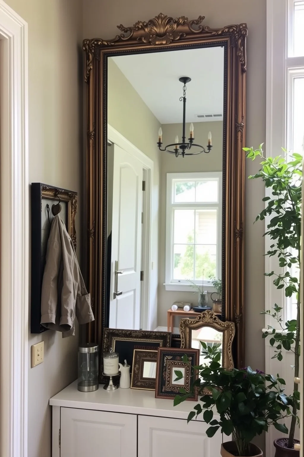 6. Elegant Framed Mirrors
