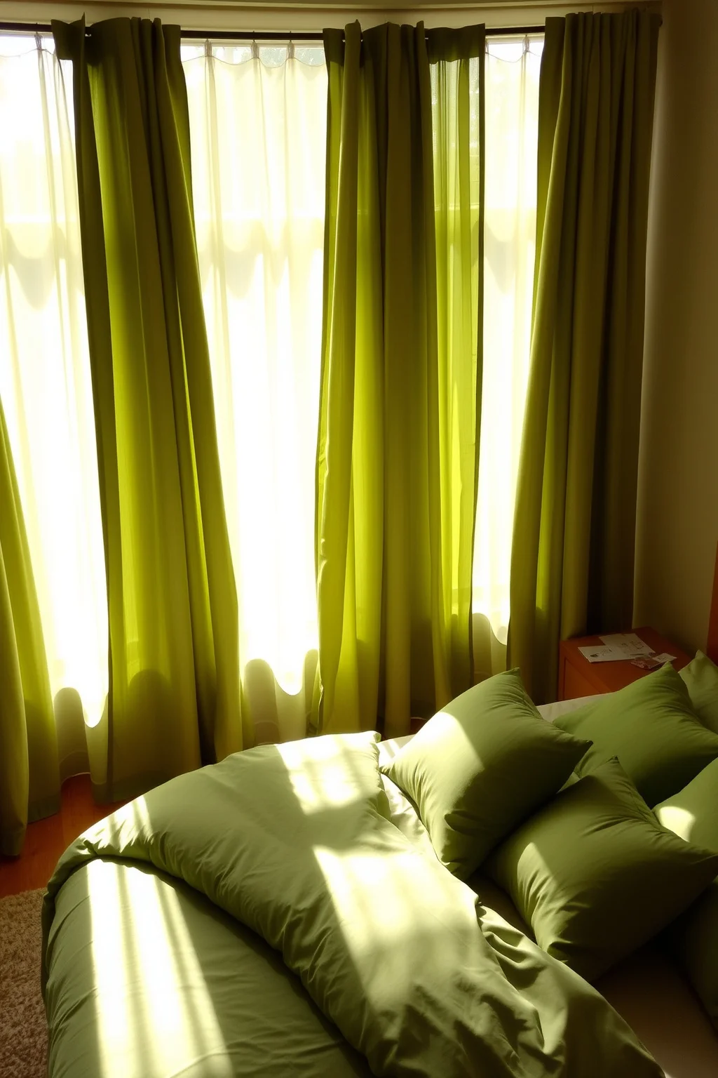 6. Green Curtains