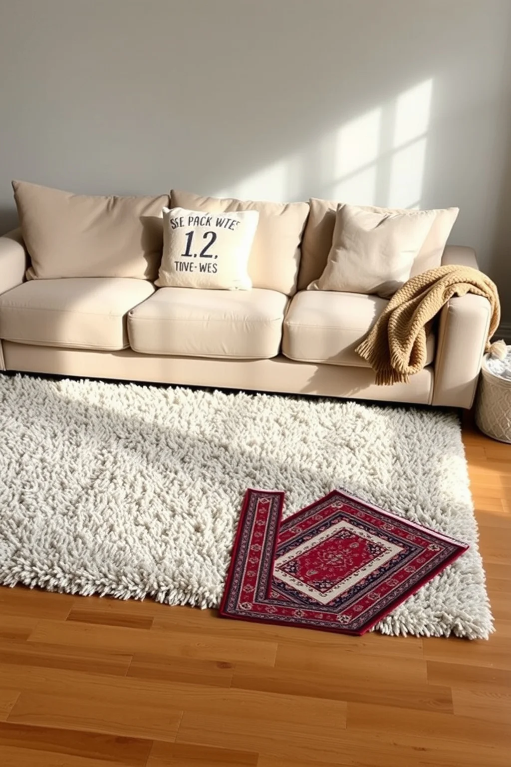 6. Layered Rugs