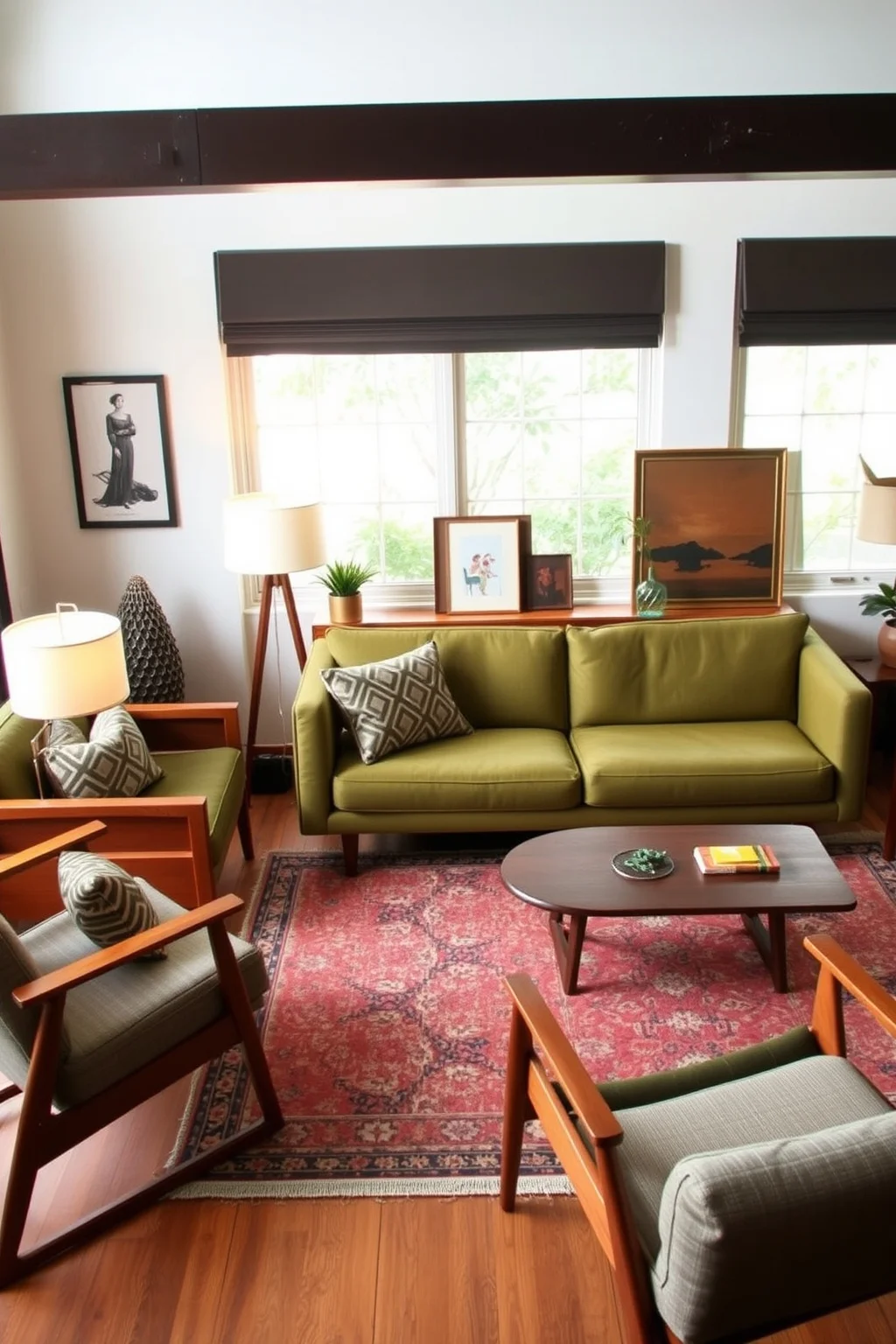 6. Mid-Century Modern Vibes
