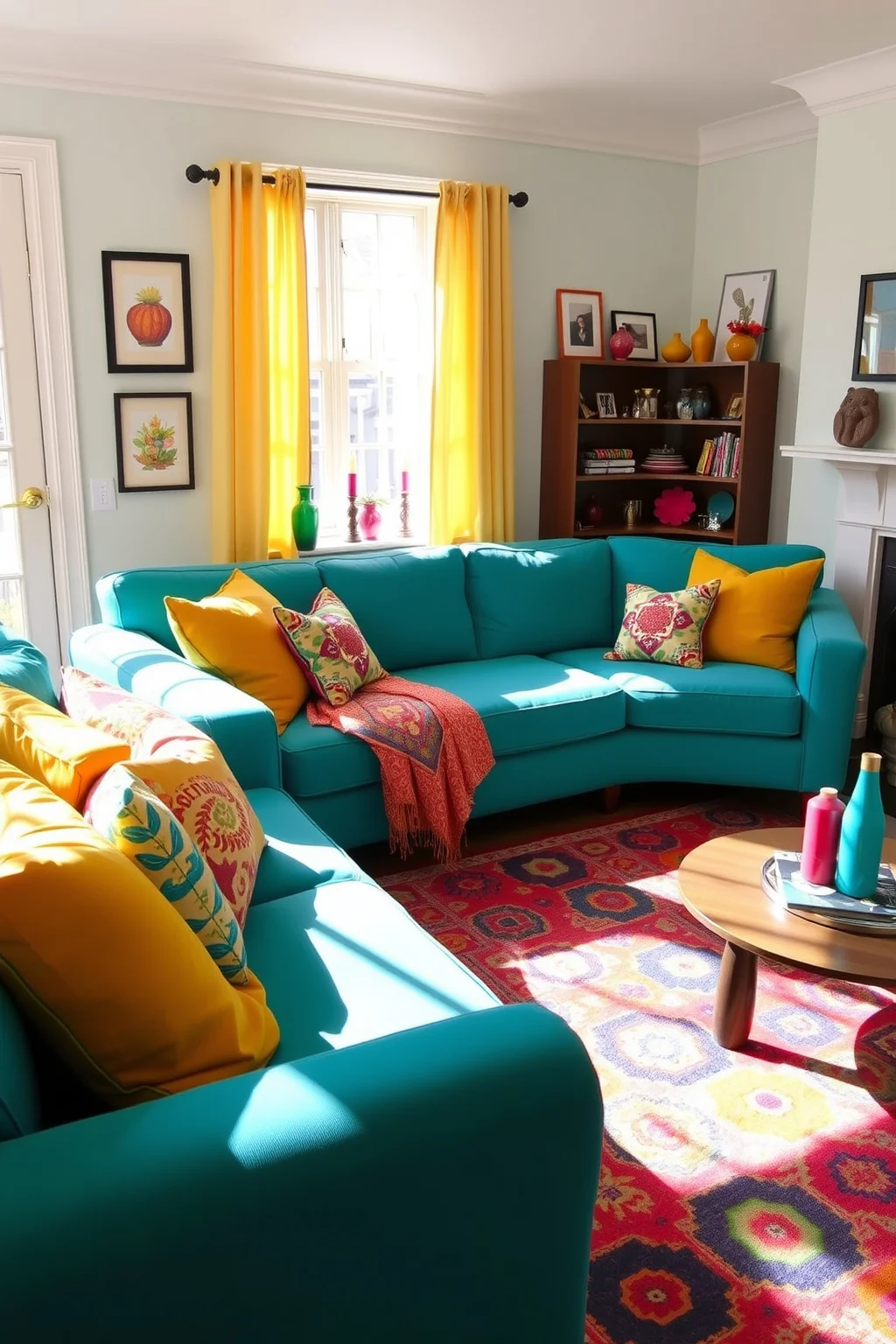 7. Bold Color Accents