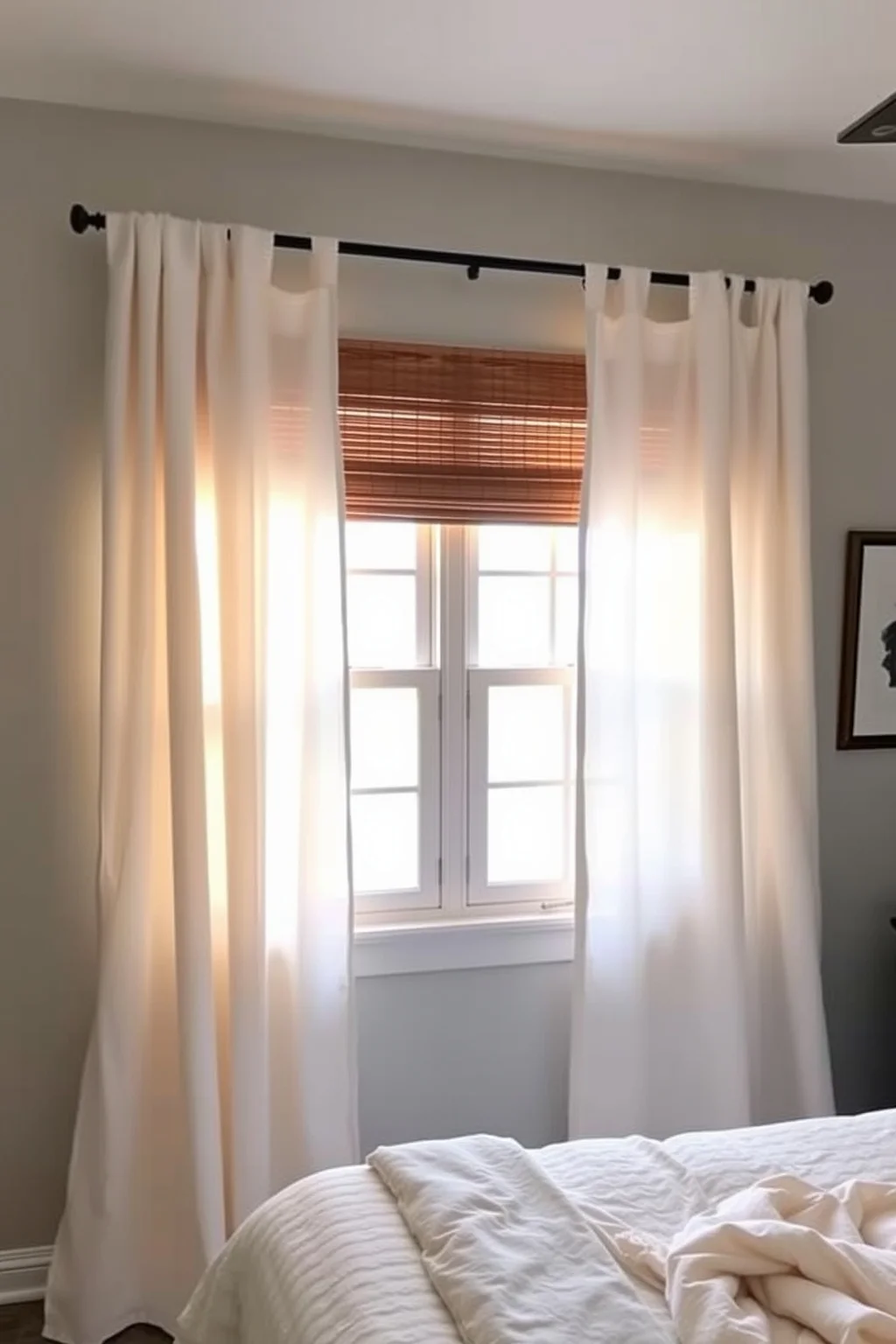 7. Farmhouse-Inspired Window Treatments