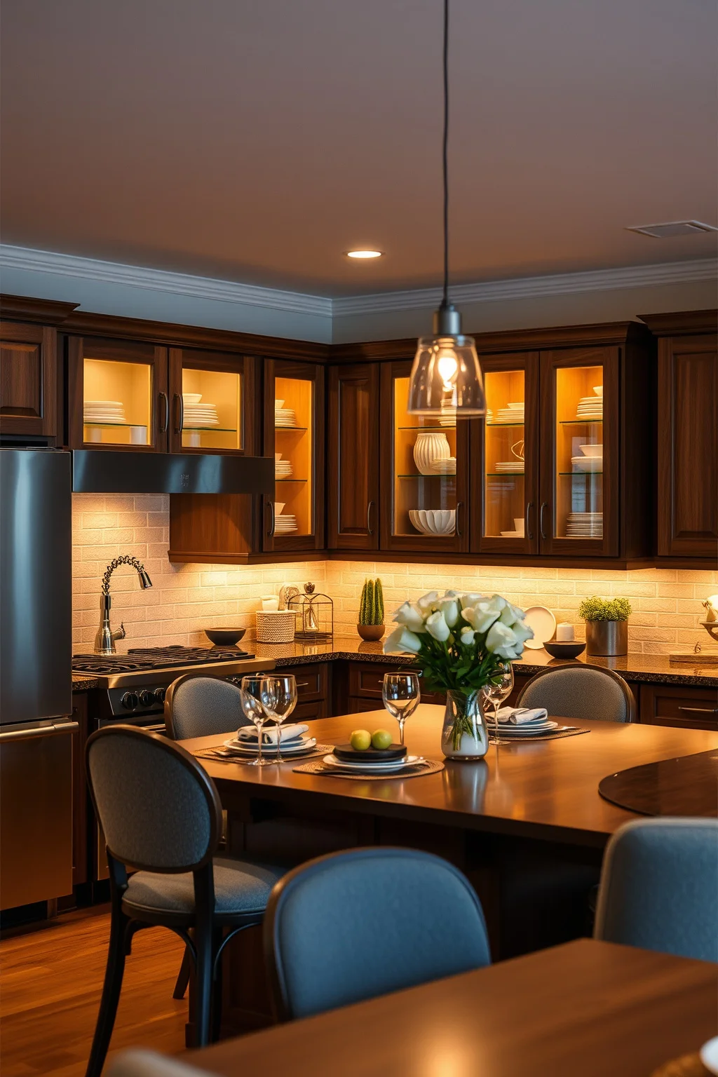 7. Integrated Lighting