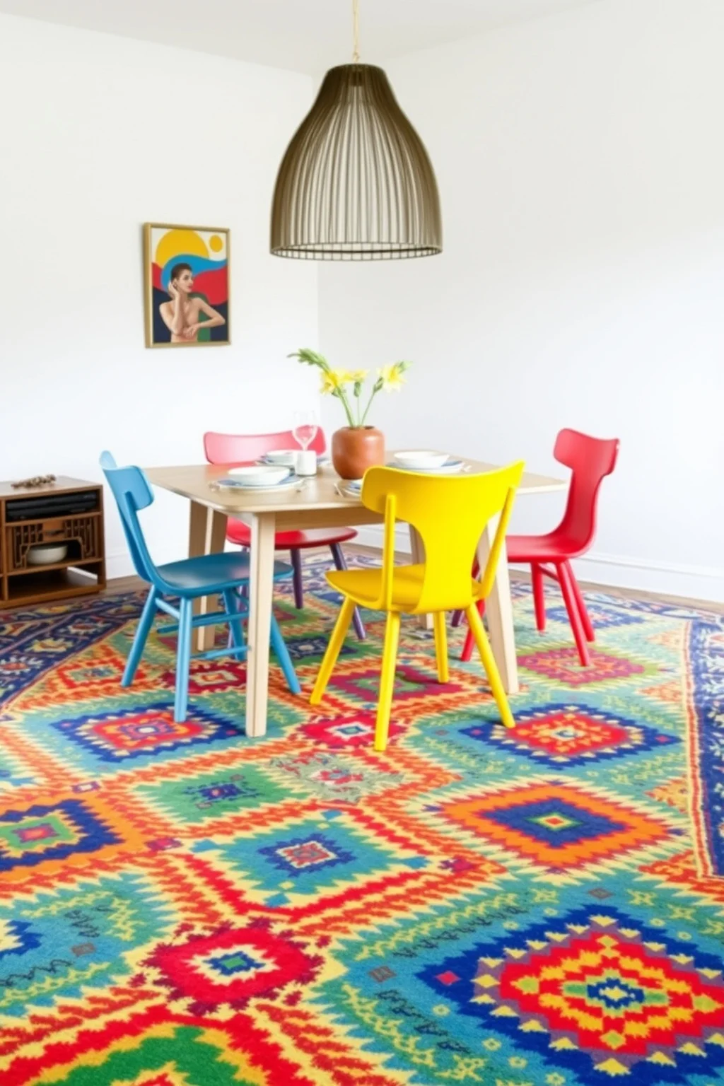 8. Colorful Kilim Rugs