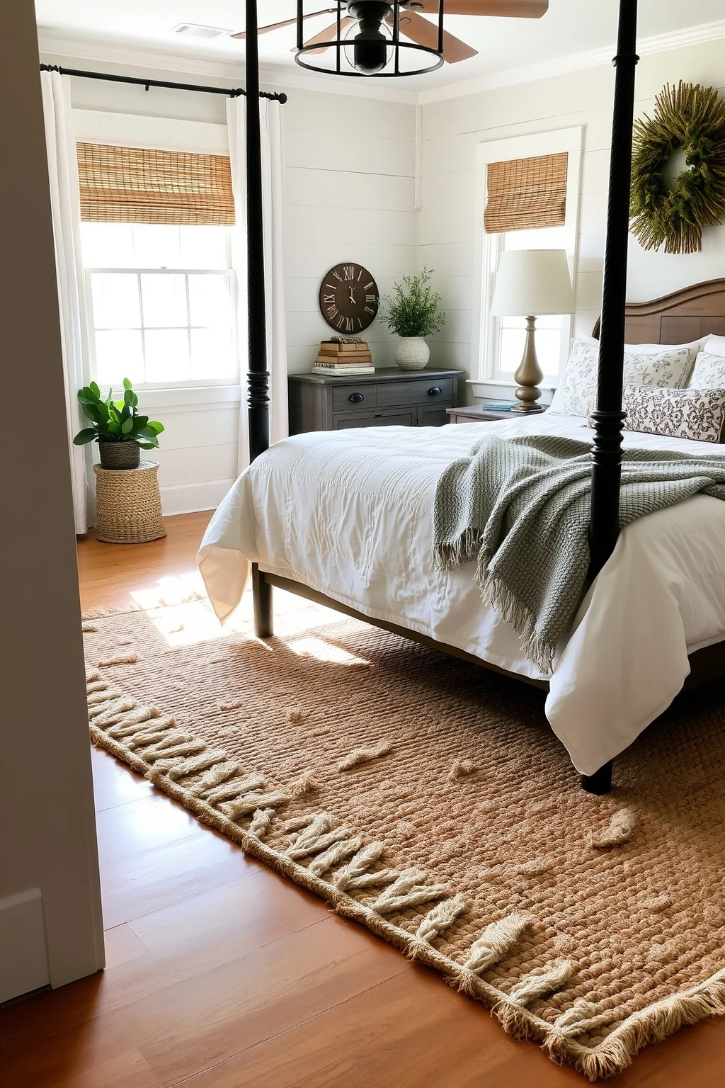8. Layered Rugs