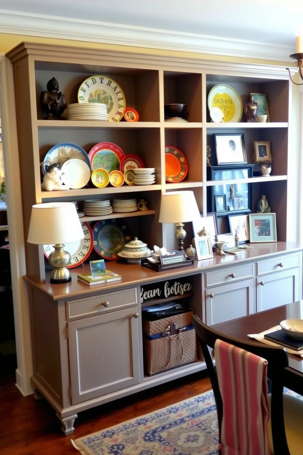 8. Open Shelving