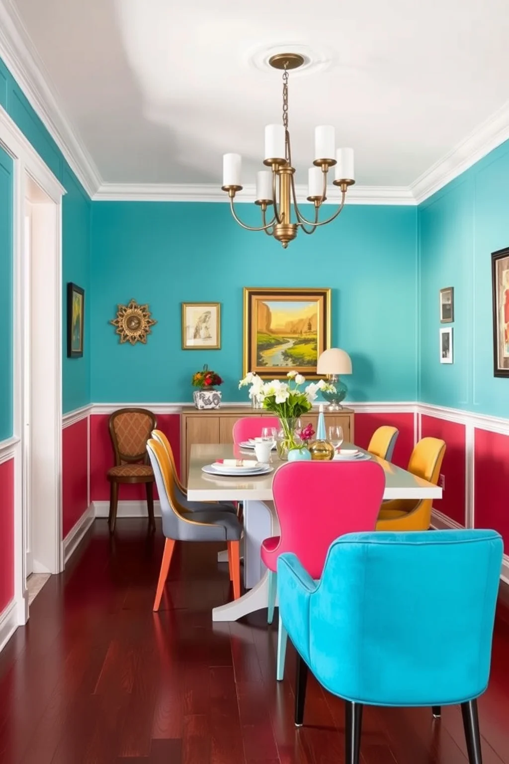 8. Painted Paneling