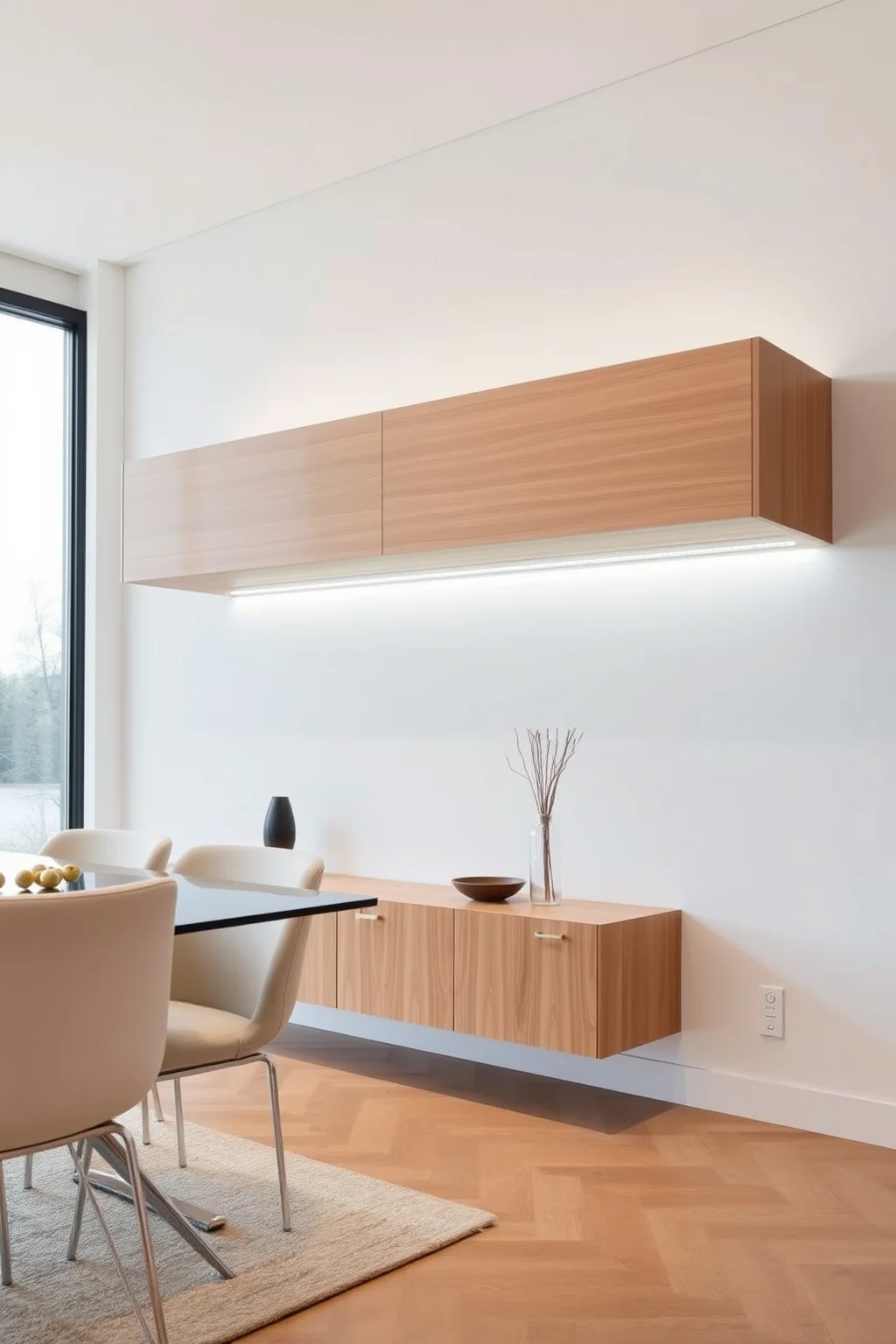 9. Floating Sideboard