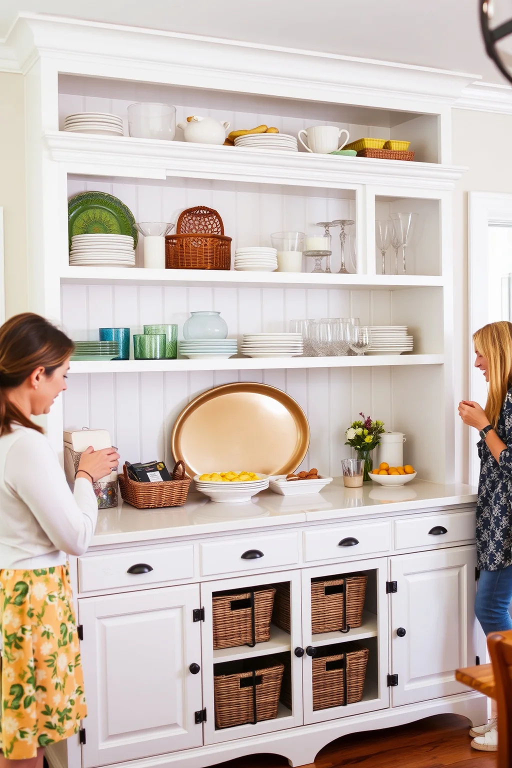 9. Open Shelving for Easy Access